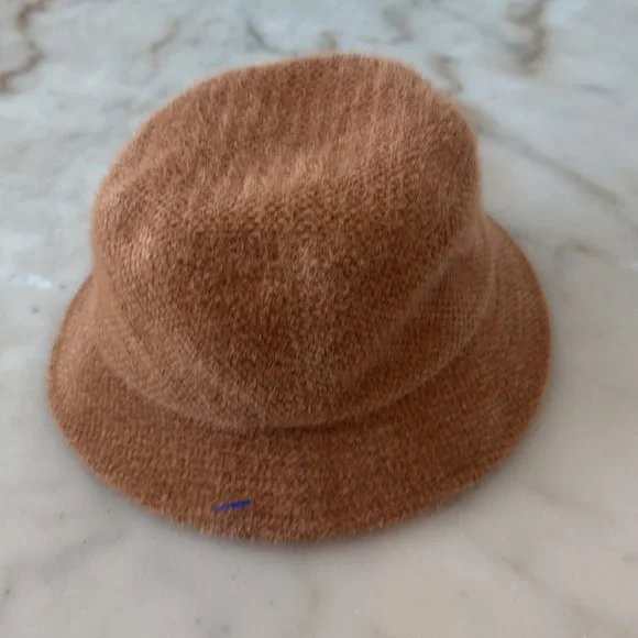 David and Young Teddy Bucket Hat Camel Dark Beige NWOT - Picture 6 of 14